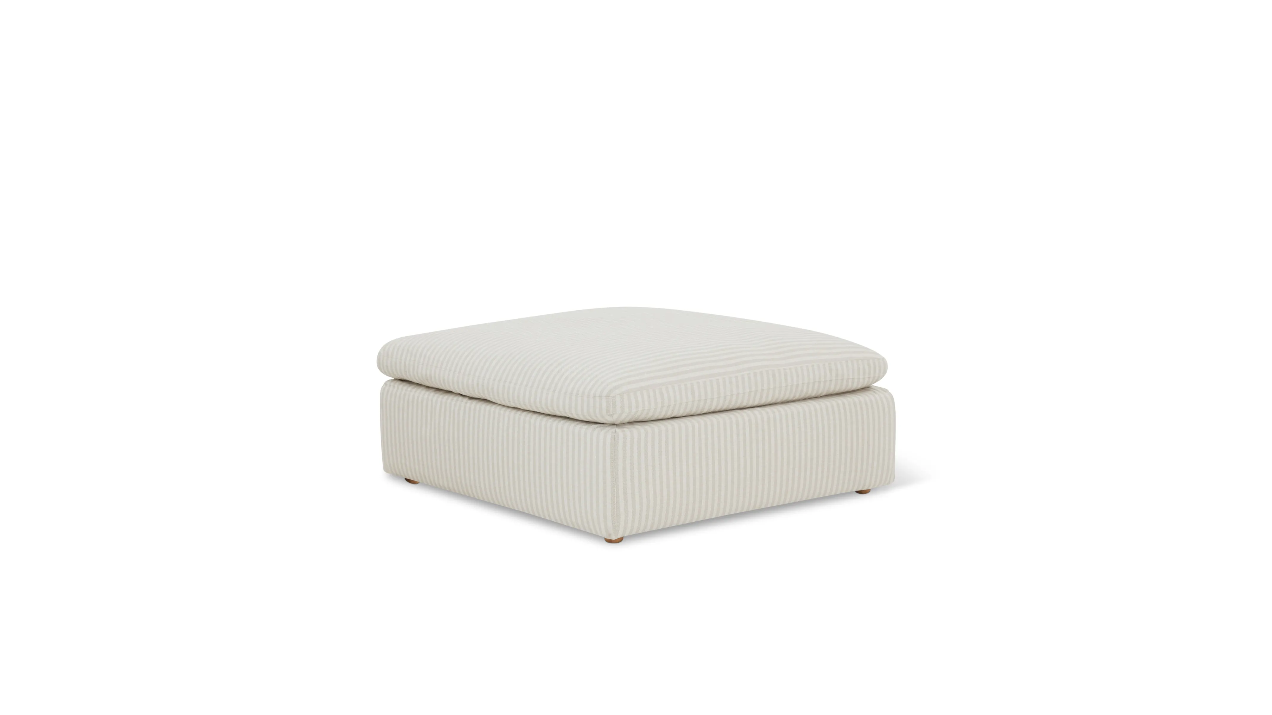 Movie Night™ Ottoman, Large, Newport Stripe