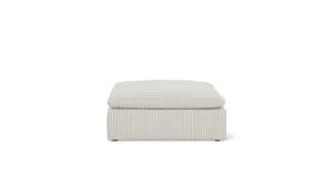 Movie Night™ Ottoman, Large, Newport Stripe