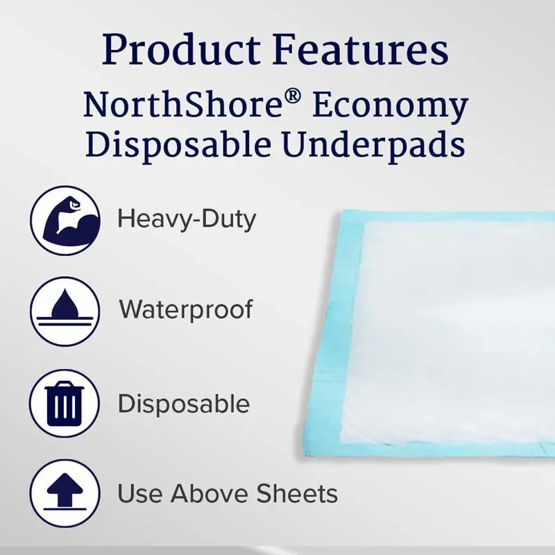 NorthShore Economy Disposable Underpads