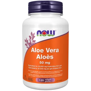 NOW® Supplements Aloe Vera Concentrate 50mg