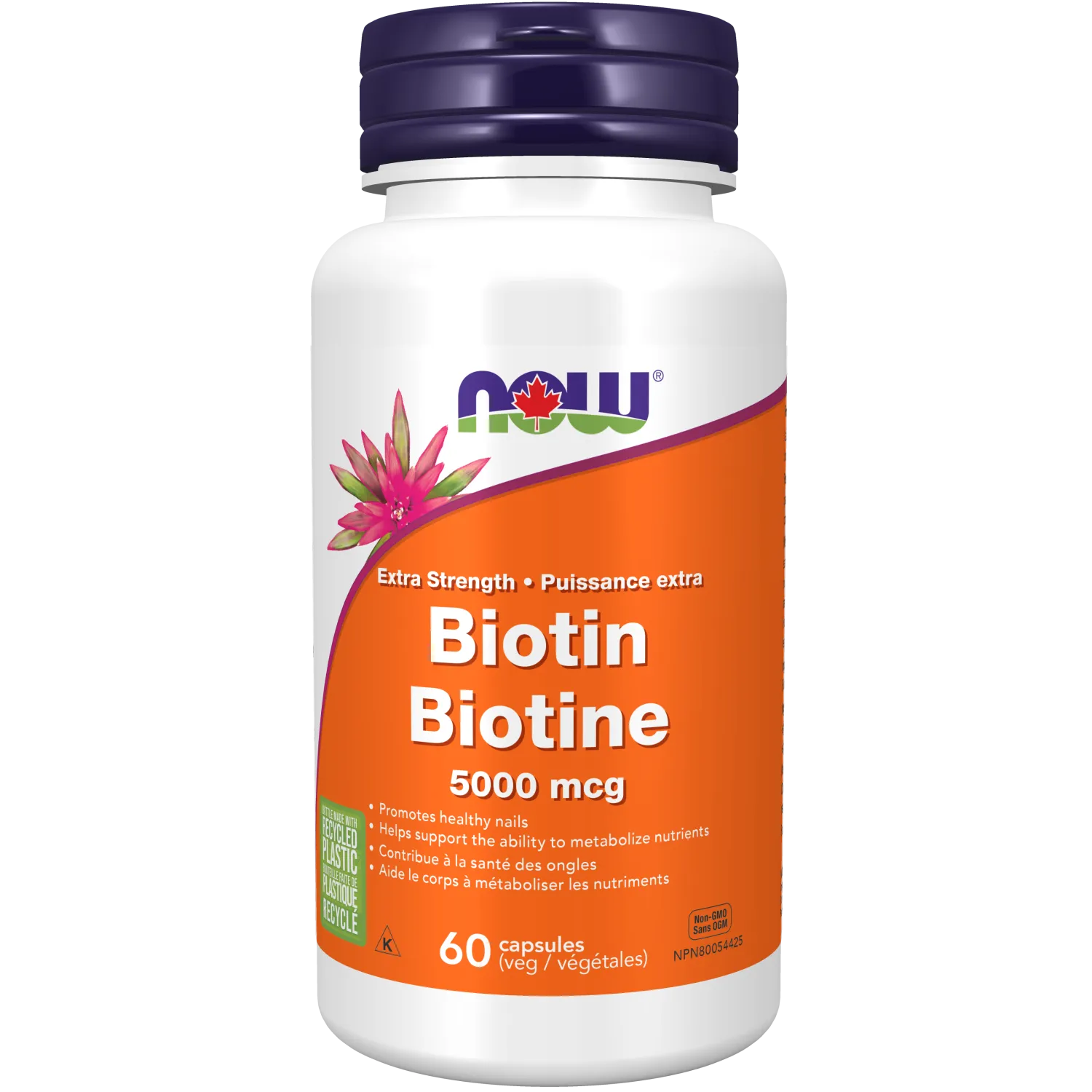 NOW® Supplements Biotin 5000mcg
