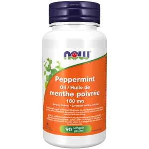 NOW® Supplements Peppermint Oil 180mg