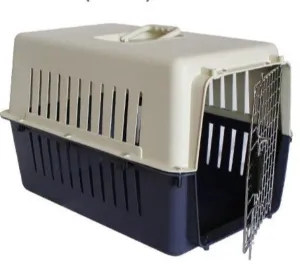Pet Carrier Cat or Dog Cage Large, 60x40x40cm