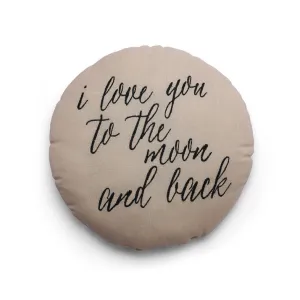 Plushie Cushion <br> I love you to the moon and back
