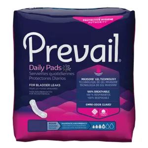 Prevail Moderate Absorbency Bladder Control Pads - Long