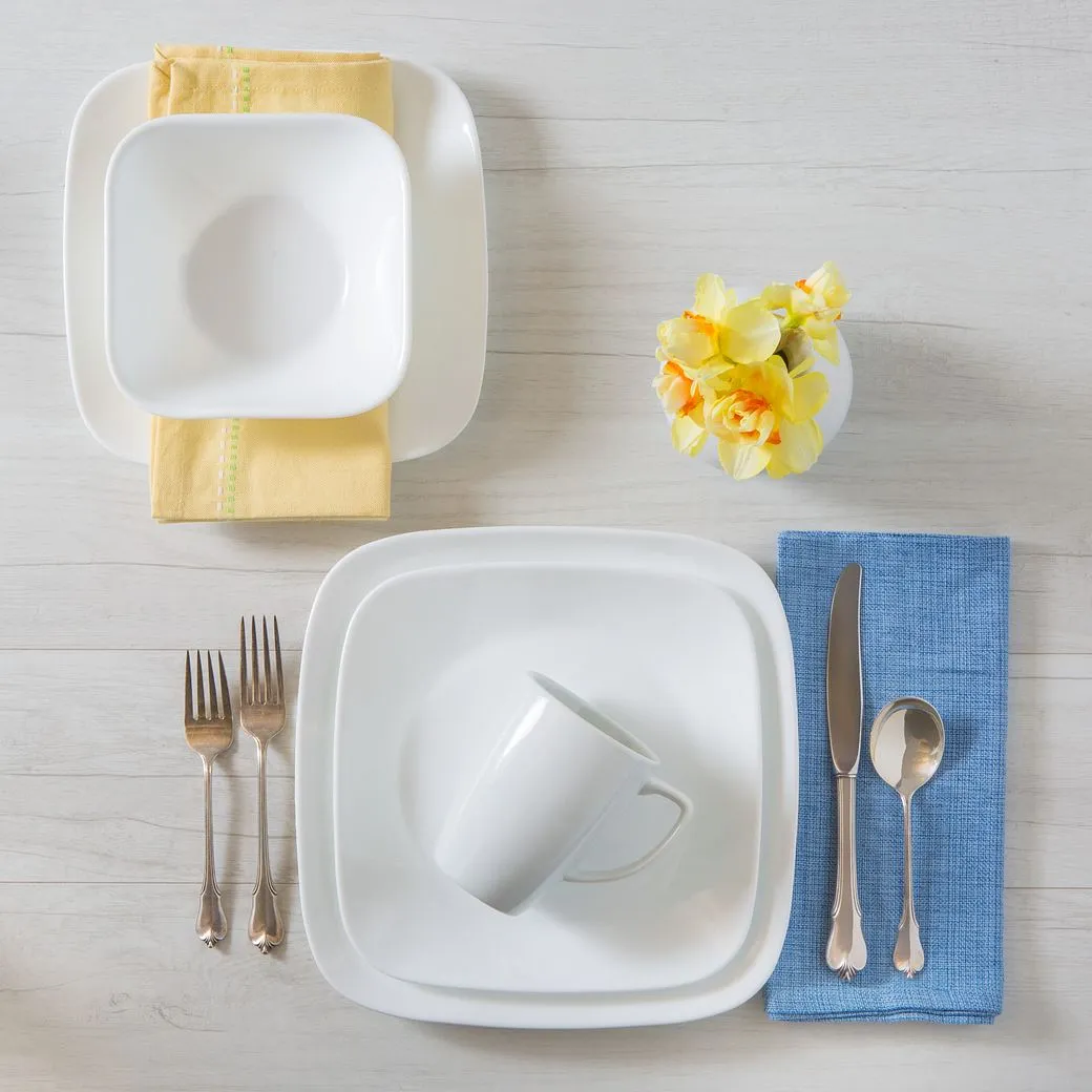 Pure White Dinnerware Set 16 pc 1069958