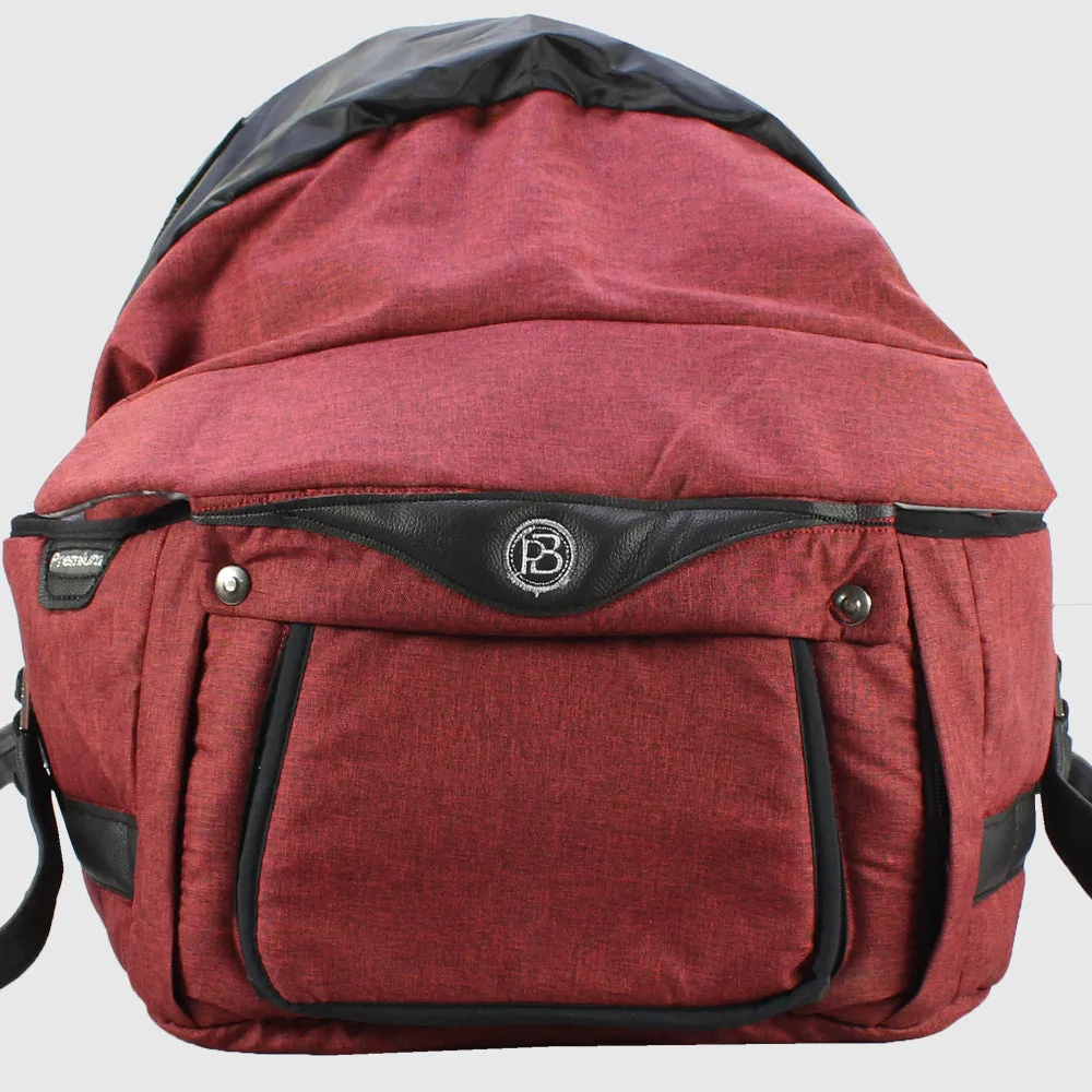 Red Petit Bebe Carry Cot Premium
