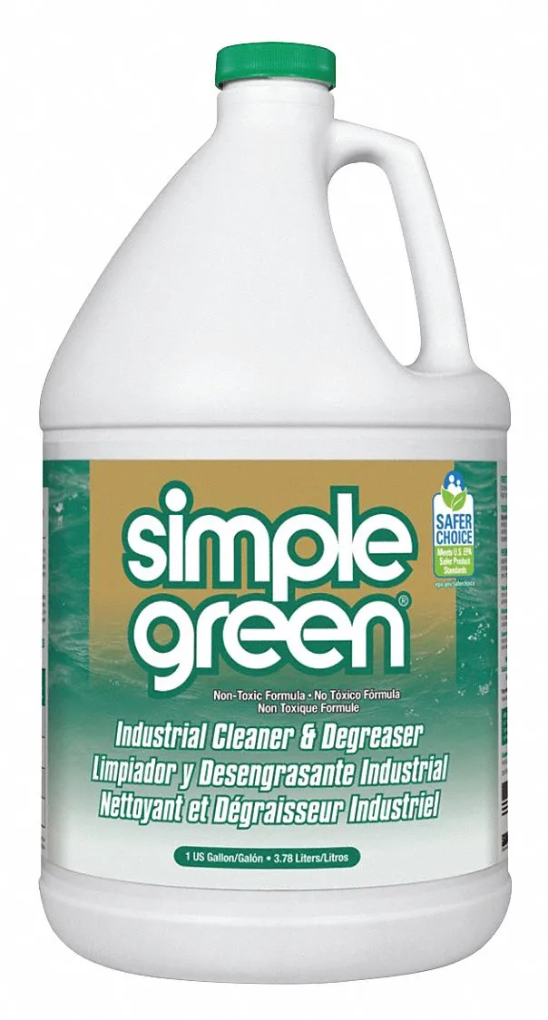 Simple Green Cleaner/Degreaser, 1 gal Cleaner Container Size, Jug Cleaner Container Type, Sassafrass Fragrance - 2710200613005