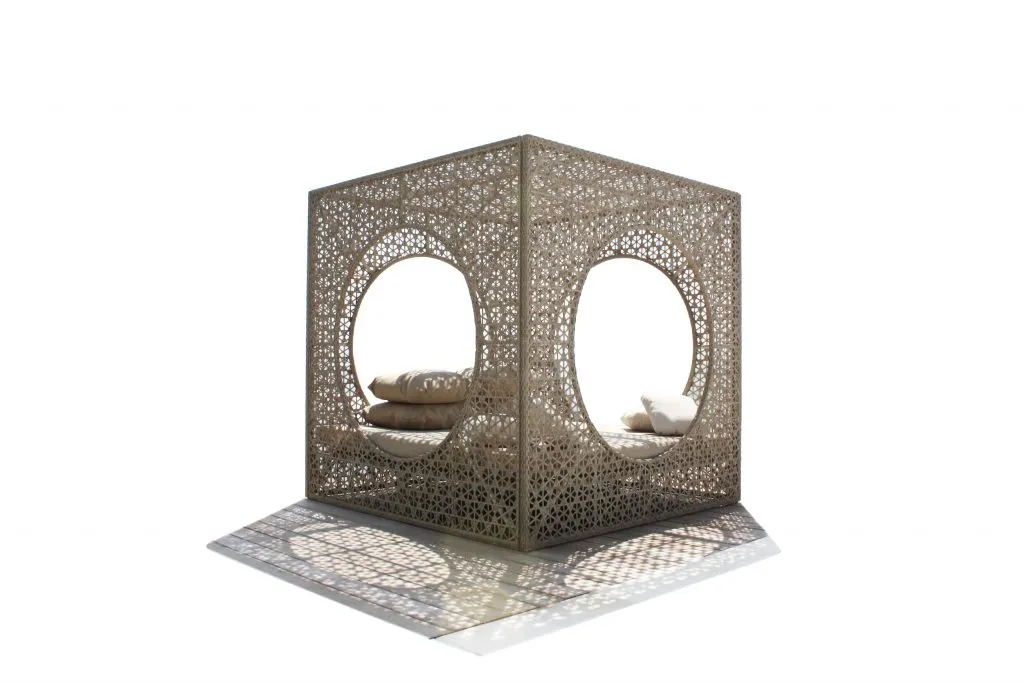 Skyline Design Rattan The Cube Luxury Daybed