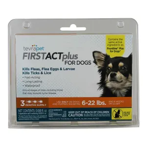 TevraPet FirstAct Plus for Dogs, 3 Month Supply