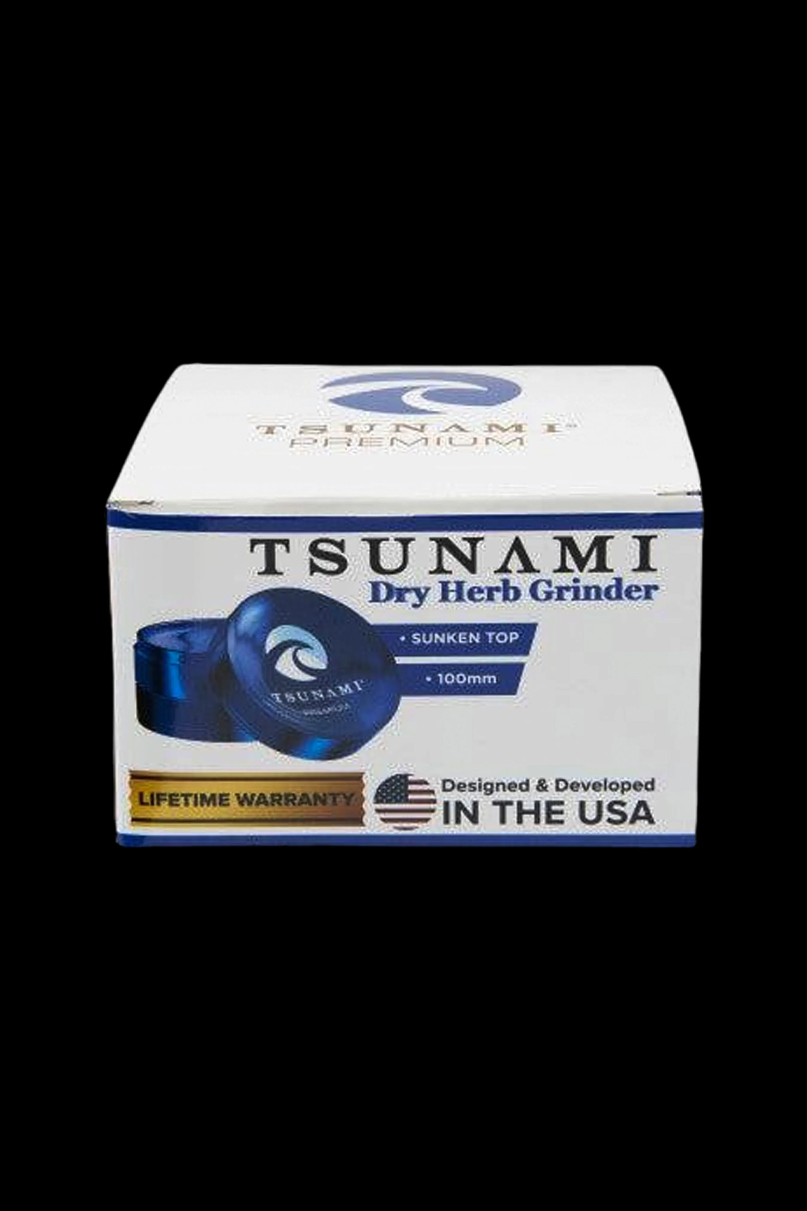 Tsunami Sunken Top 100mm 4-Piece Grinder