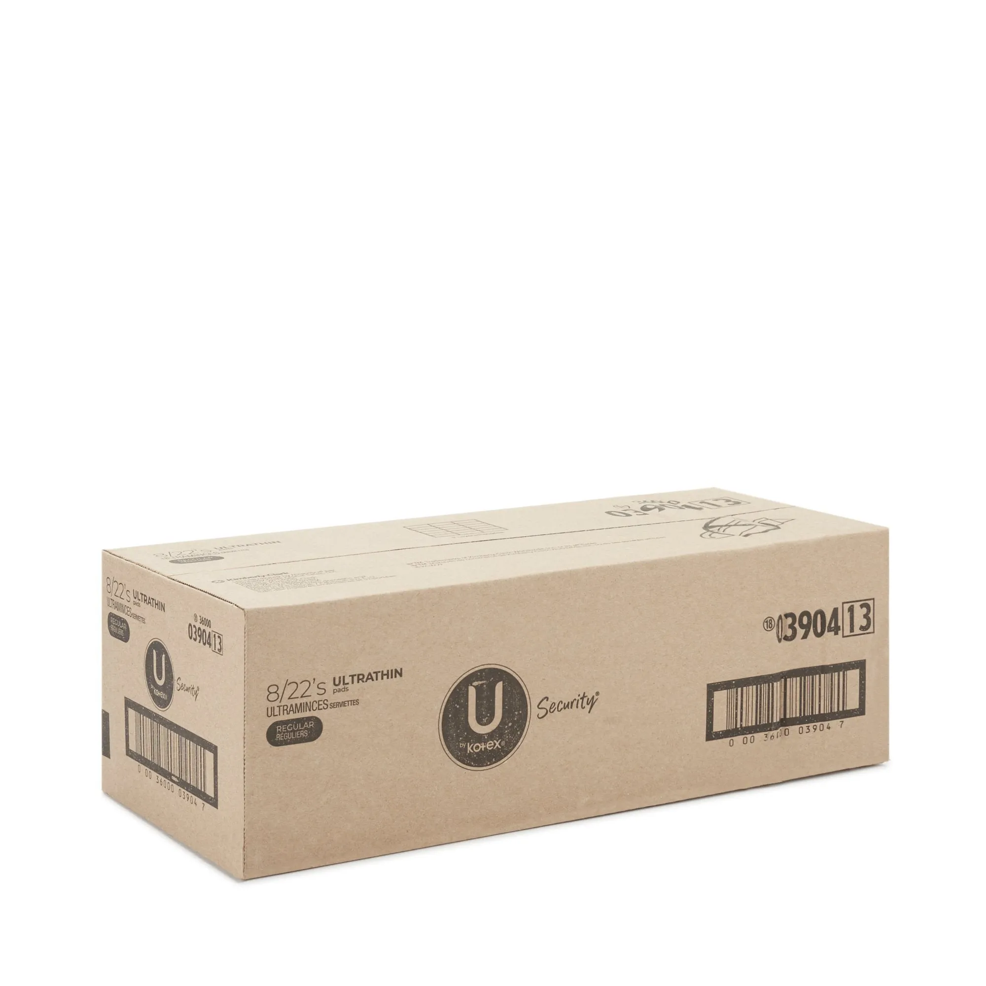 U by Kotex® Security® Ultra Thin Pad, Regular Absorbency