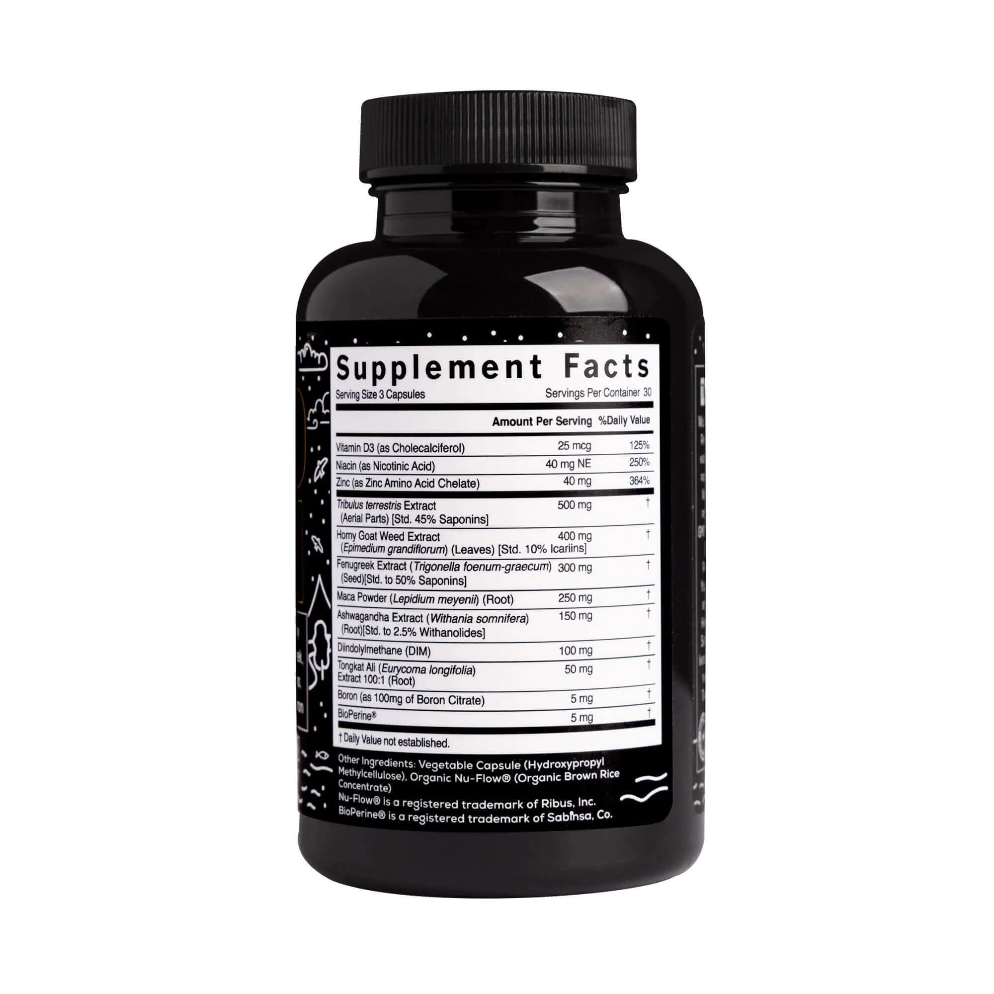 Wild Man Herbal Stack, 30 servings – Male Hormone Balance & Performance