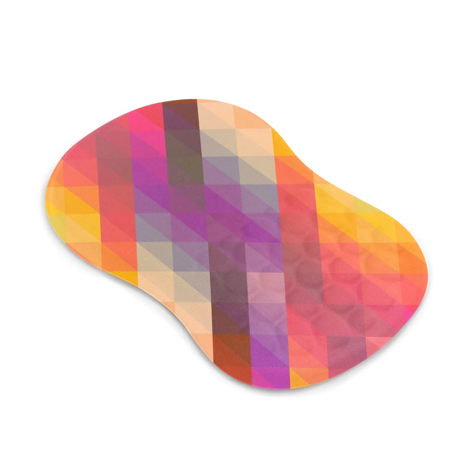 Wildly Bright Mouse Pad with Wrist Rest