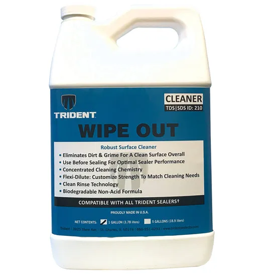 WIPE OUT Trident Robust Surface Cleaner